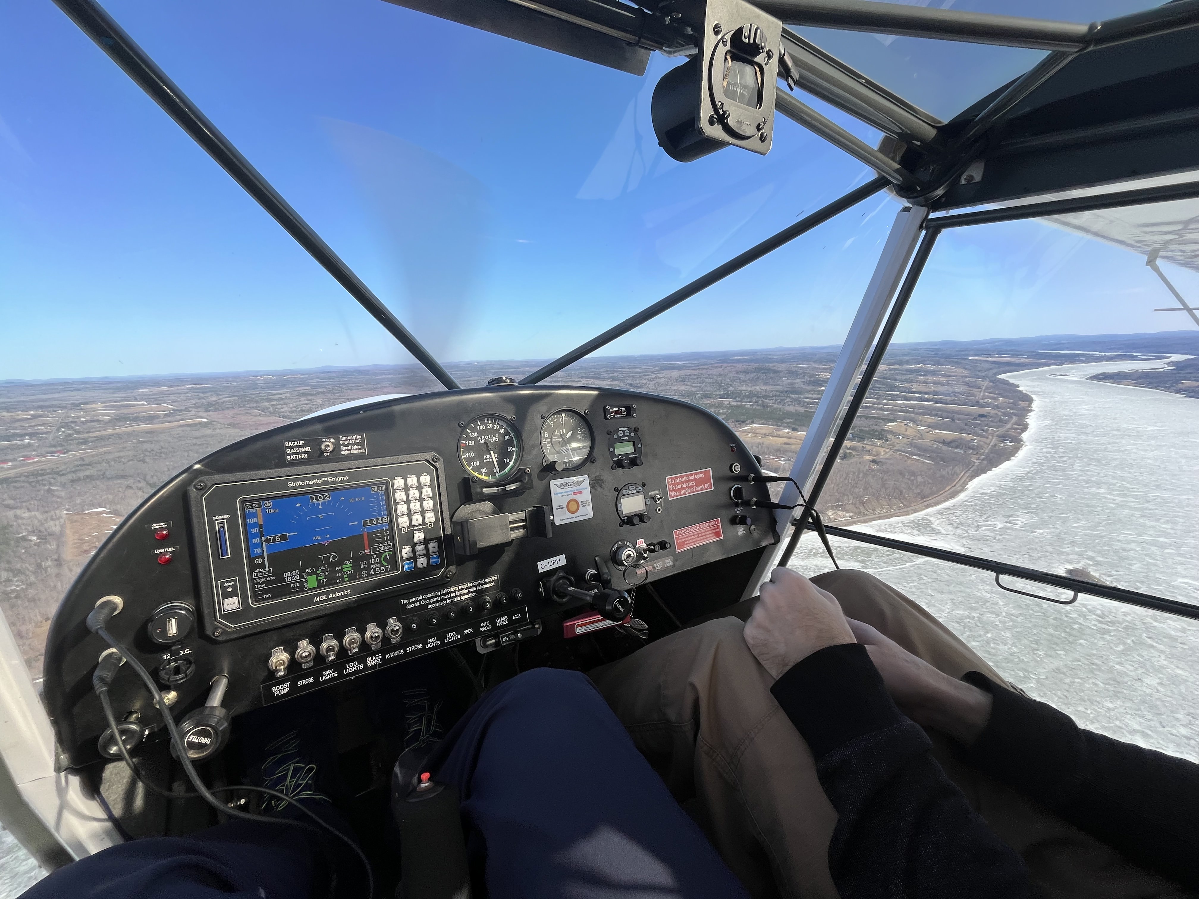 Ultra-modern Power Hang Glider Equipment at Whistler Sky Sports facility