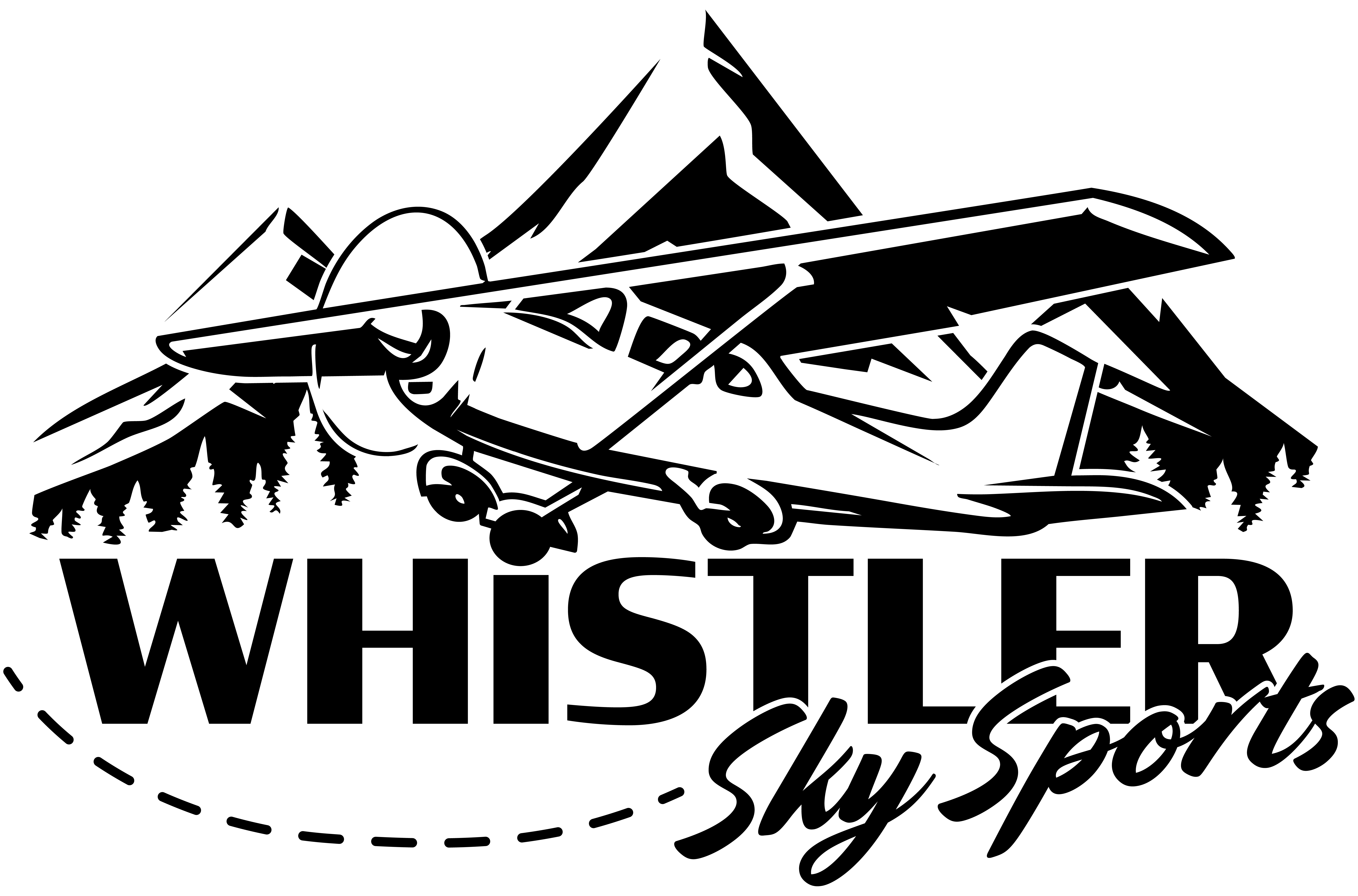 Whistler Sky Sports Logo - Power Hang Gliding Adventures in British Columbia